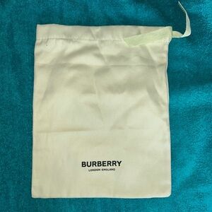 Burberry dust bag